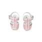 Sandali Superga S06A1200 RIGHE ROSA bambina