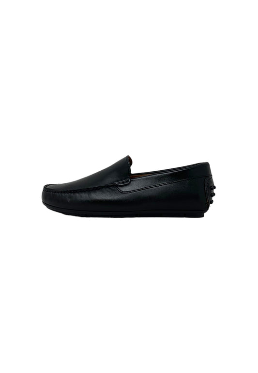 Mocassino BKS 100 PNERO uomo in pelle