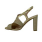 Sandalo col tacco JOEL A7531 LIZ LAME PLATINO MICROGLITTER donna