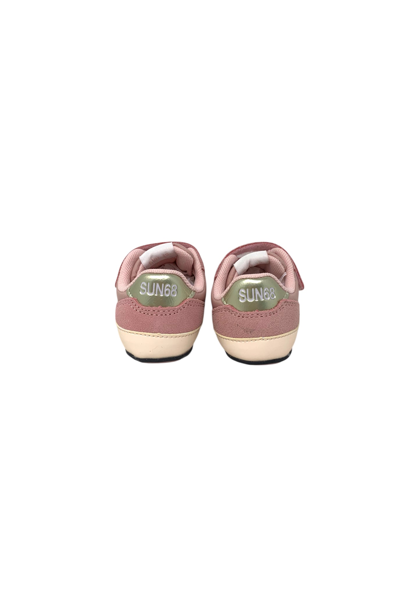 Sneakers da culla SUN68 Ally Gold Silver Z44401N 04 ROSA bambina