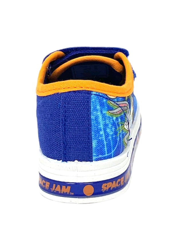 Scarpa tela bassa con luci SPACE JAM W2020029T BLUE BAMBINO