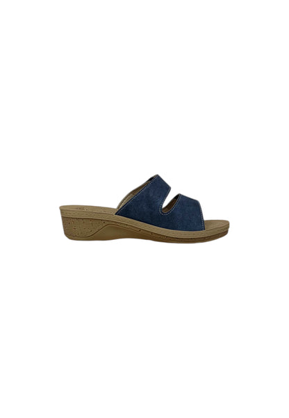 Ciabatta INBLU PV000015 BLU donna
