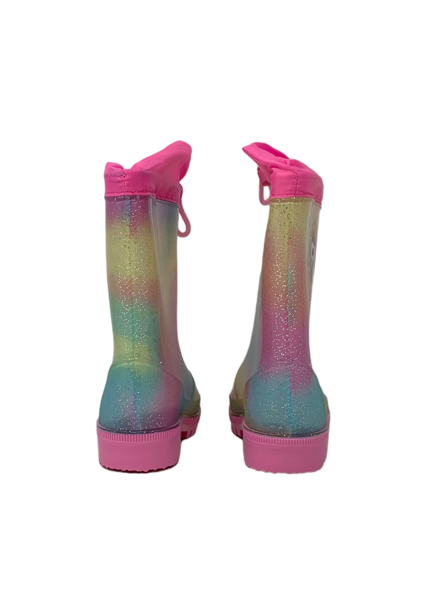 Stivali da pioggia silver unicorno S8010012S pink Bambina