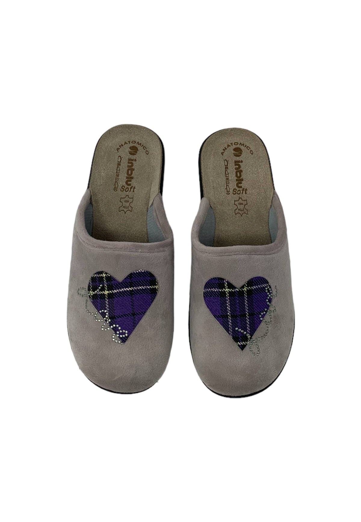 Pantofola INBLU LV000004 TORTORA donna