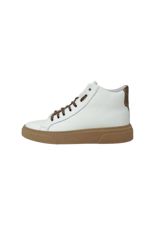Sneakers casual BKS 9075 BIANCO/TAUPE Uomo