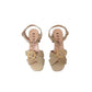 Sandali con tacco REPO 31229-E6 BEIGE donna
