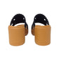 Sandalo CROCS BROOKLYN WOVEN SLIDE HEEL 209979 donna più colori