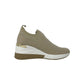 Sneaker alta XTI 142416 beige donna