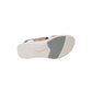 Sandali Linea Comoda Stile di Vita 540035-SDV BEIGE/PLATINO Donna