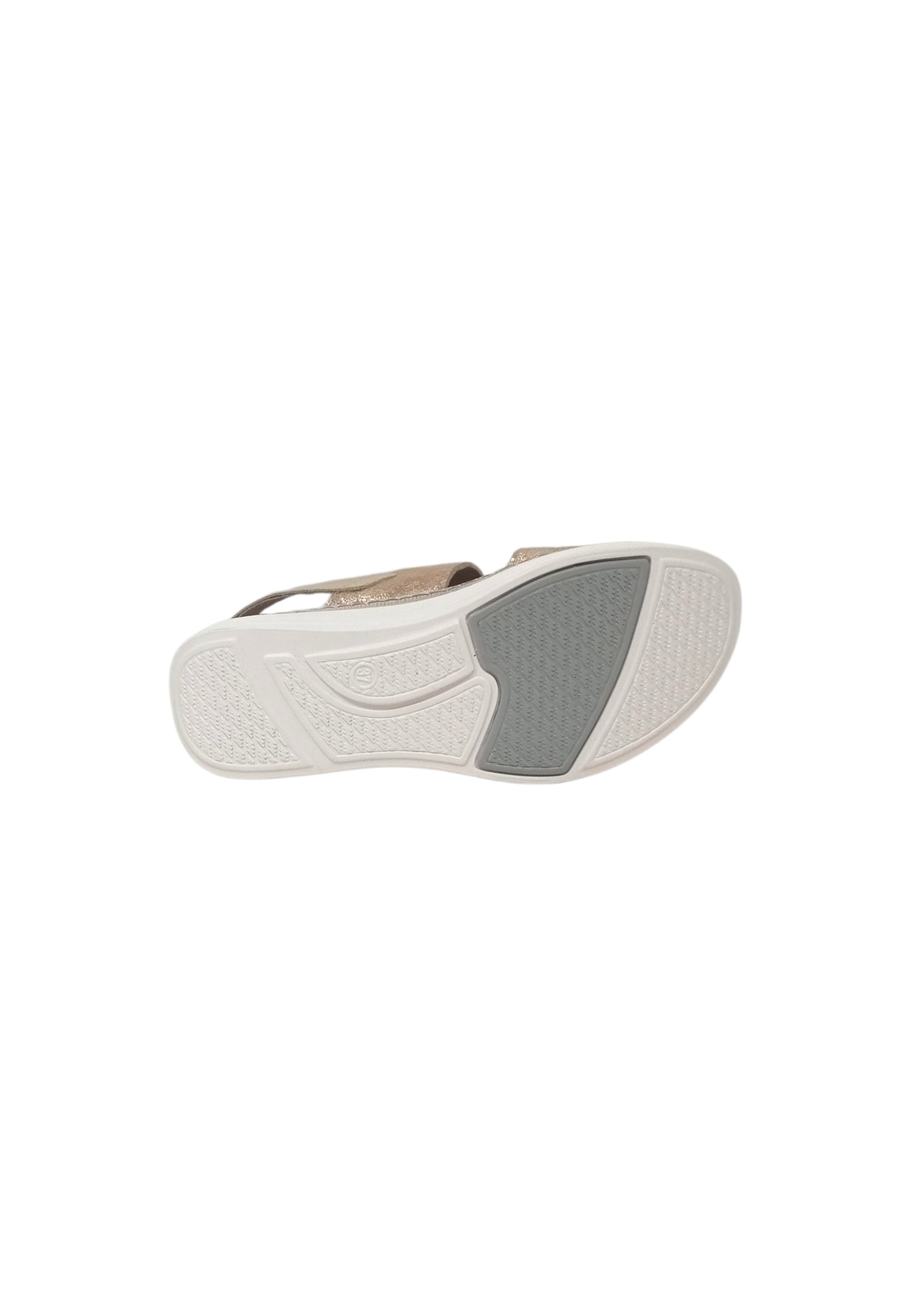 Sandali Linea Comoda Stile di Vita 540035-SDV BEIGE/PLATINO Donna