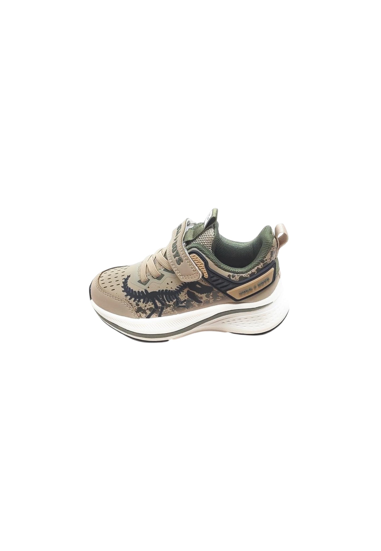 Sneakers con audio Bull Boys Uragano Rex DNAR5272 BEIGE Bambino