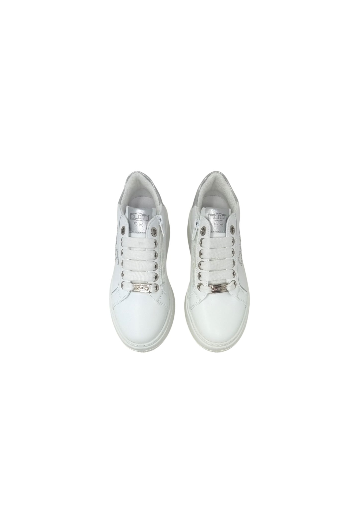 Sneakers CULT YOUNG T-510 WHT/SIL bambina/ragazza