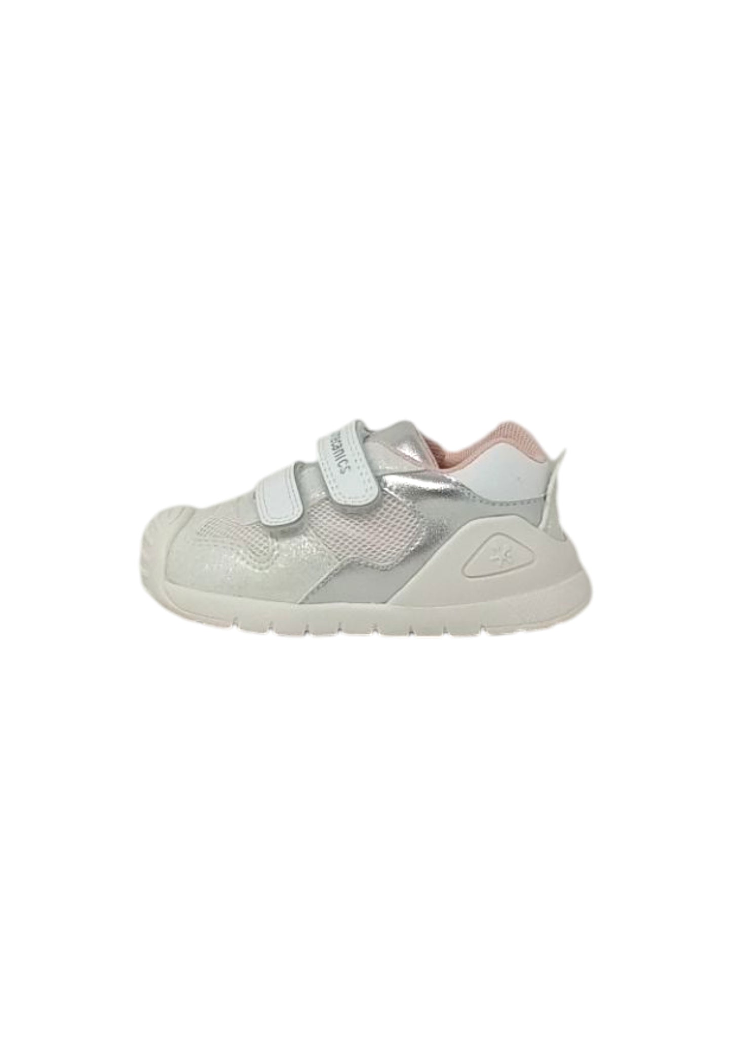 Sneaker Biomecanics 252120-C313 BIANCO ARGENTO bambina