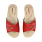 Pantofola TIGLIO 184/ROSSO donna