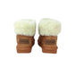 Stivaletto con pelliccia GRUNLAND JR CROMPO2048-14 CUOIO bambina