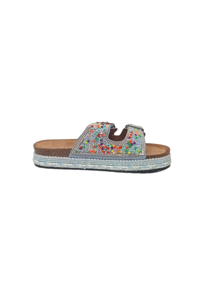 Sandali ciabatta MELANIA MB6101 JEANS bambina/ragazza