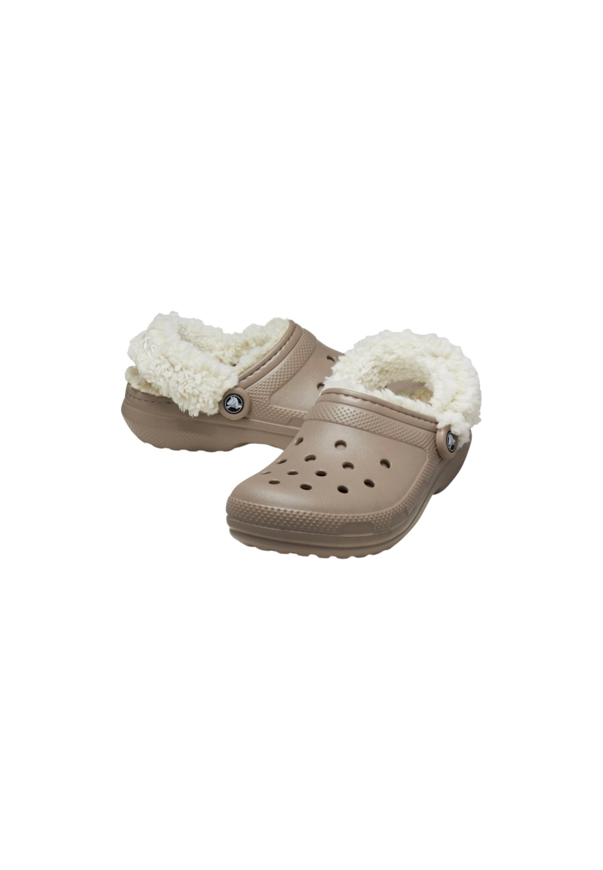 Classico Crocs tartaruga con pelliccia 211396-195 Mushroom Unisex