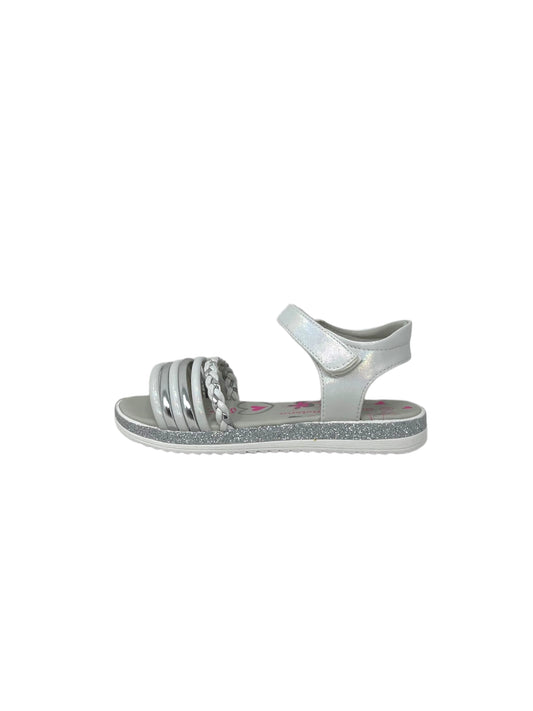 Sandali QUEEN HELENA QS21142 bianco bambina