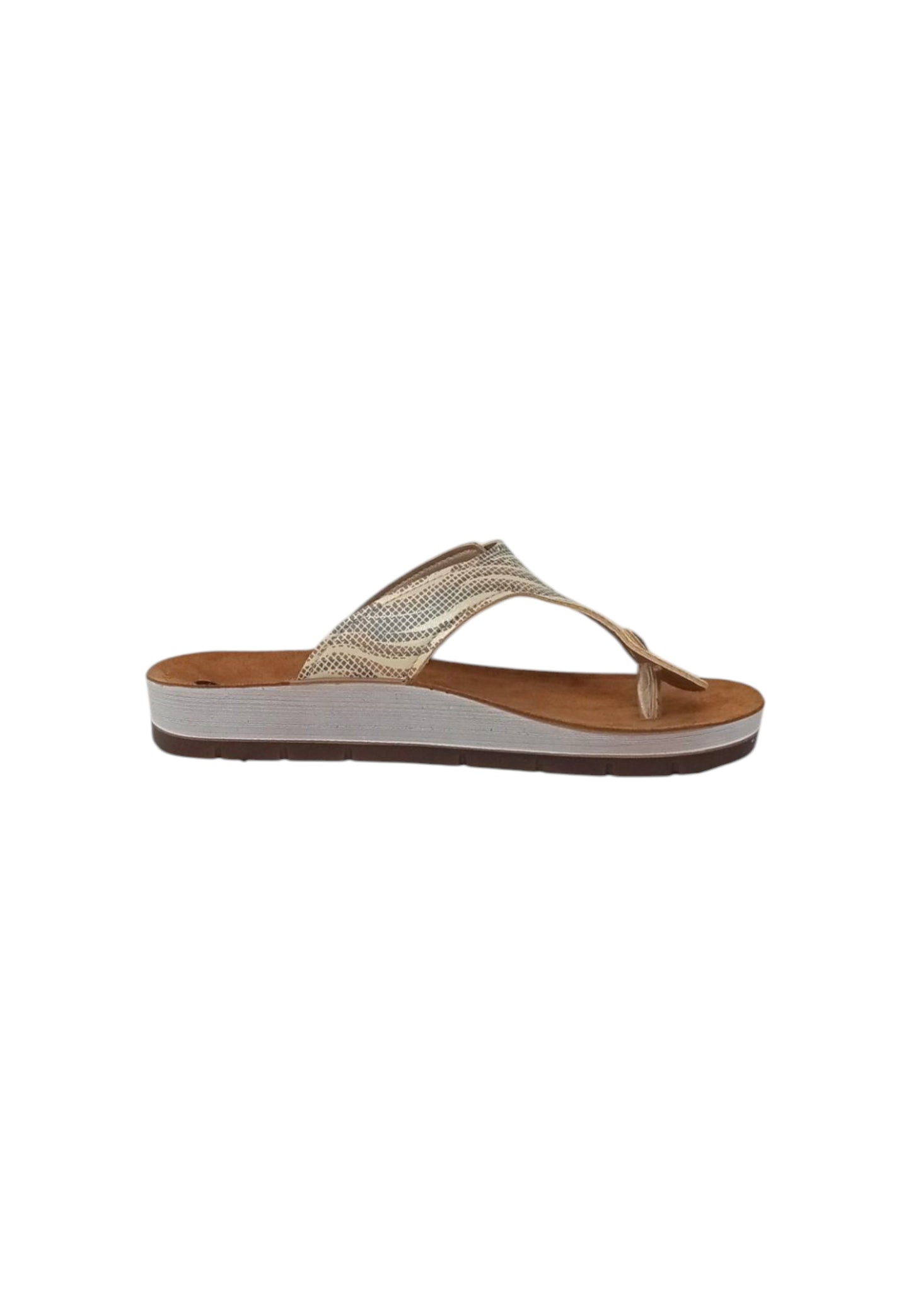 Ciabatte infradito INBLU CP000046 PLATINO donna