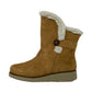 Stivaletto con pelliccia SKECHERS - COZY PEAK 49811/TAN Donna