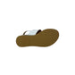 Sandali con zeppa REPO 21245-E5 BIANCO donna