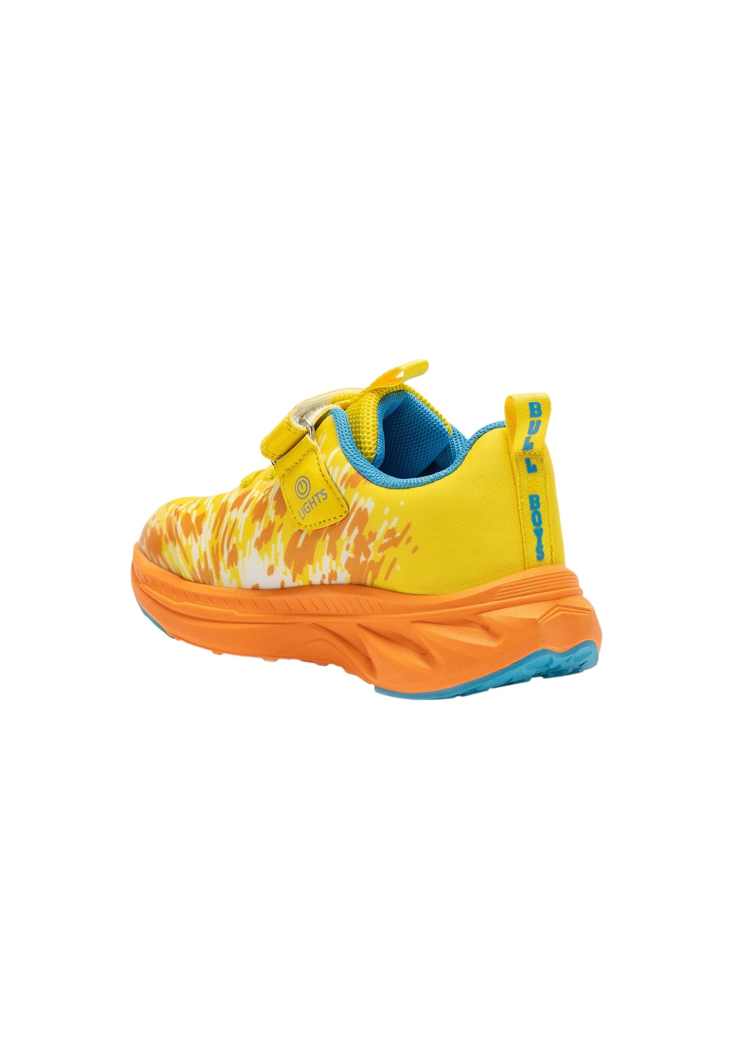 Sneakers luminose Bull Boys Explorator Rex DNAL5155 GIALLO Bambino