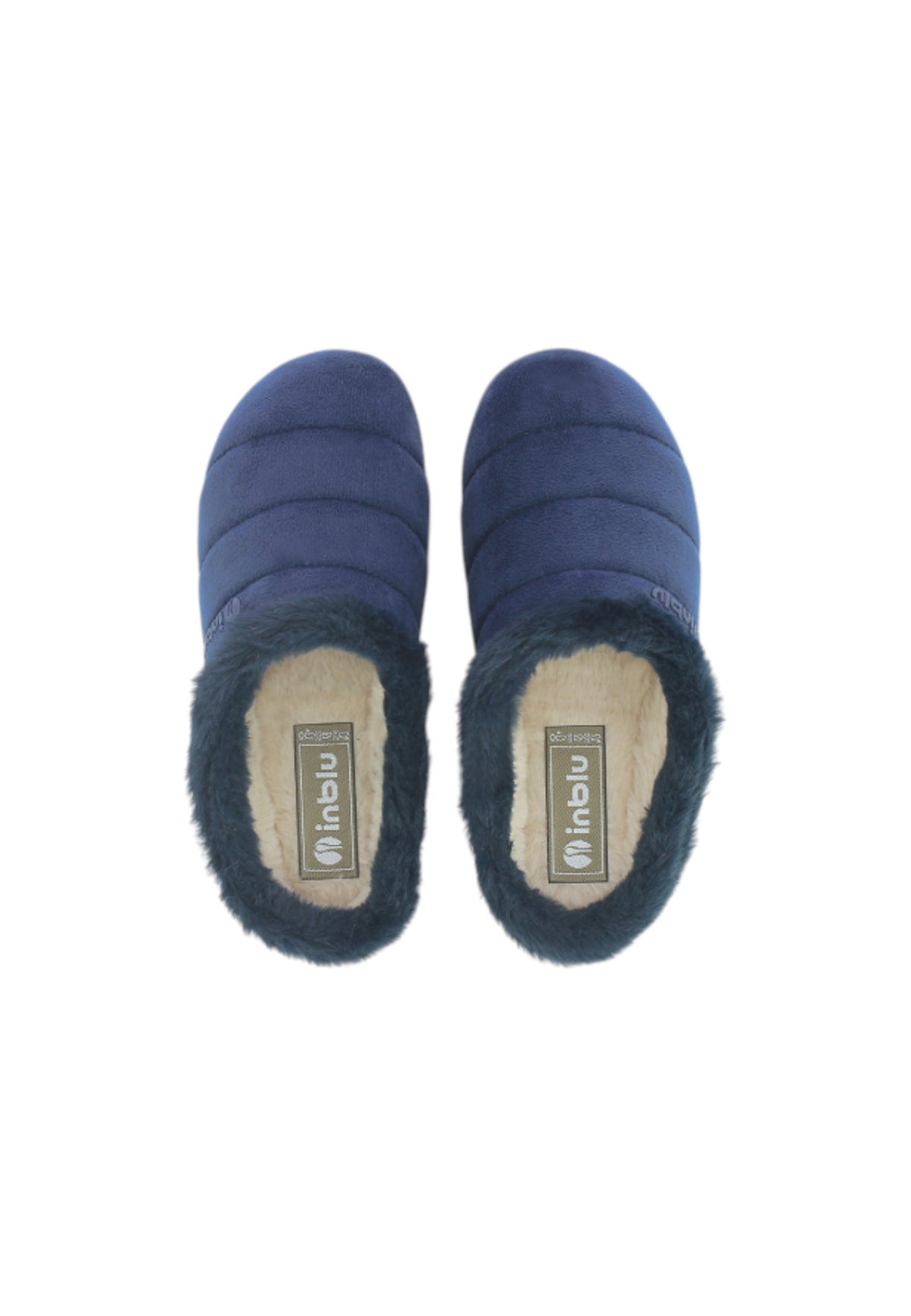 Pantofola INBLU FZ000001 BLU donna