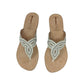 Ciabatta infradito con zeppa INBLU GO000015 GHIACCIO  donna