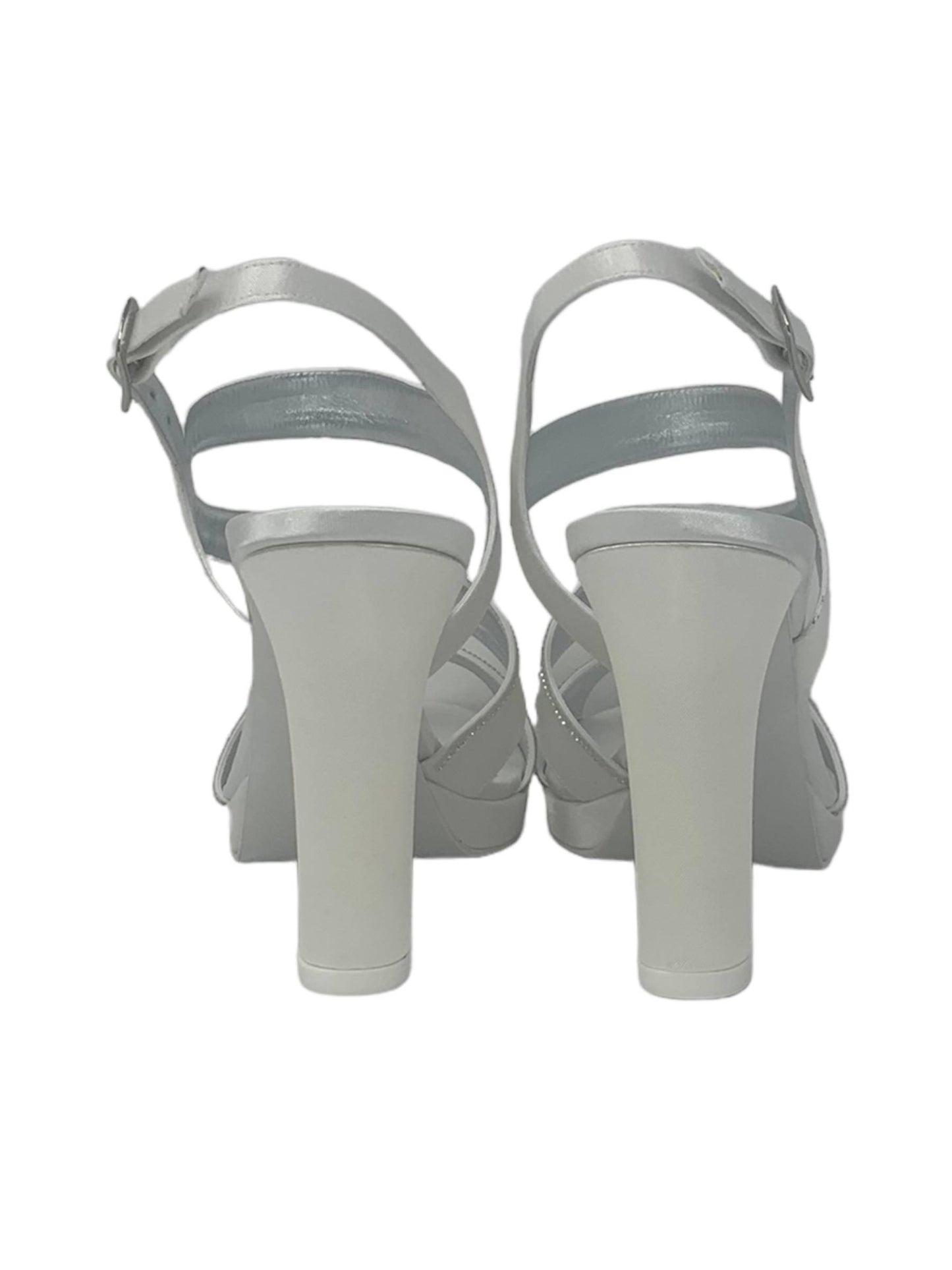 Sandalo col tacco JOEL A1134 RASO MORELLI LUX AVOIO002 SPOSA