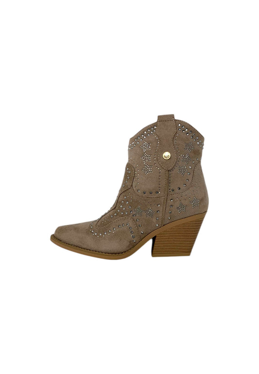 Stivaletti con tacco XTI 143748 BEIGE donna