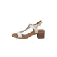 Sandali Linea Comoda STILE DI VITA 252020-SDV LATTE/PLATINO DONNA