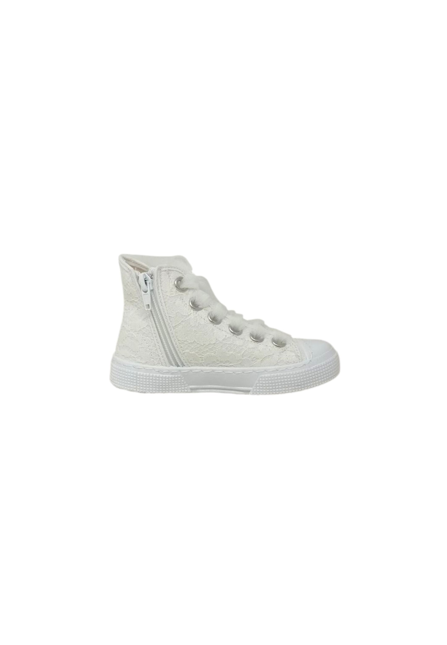 Sneaker DXO Vigevano C88 PIZZO BIANCO bambina/ragazza