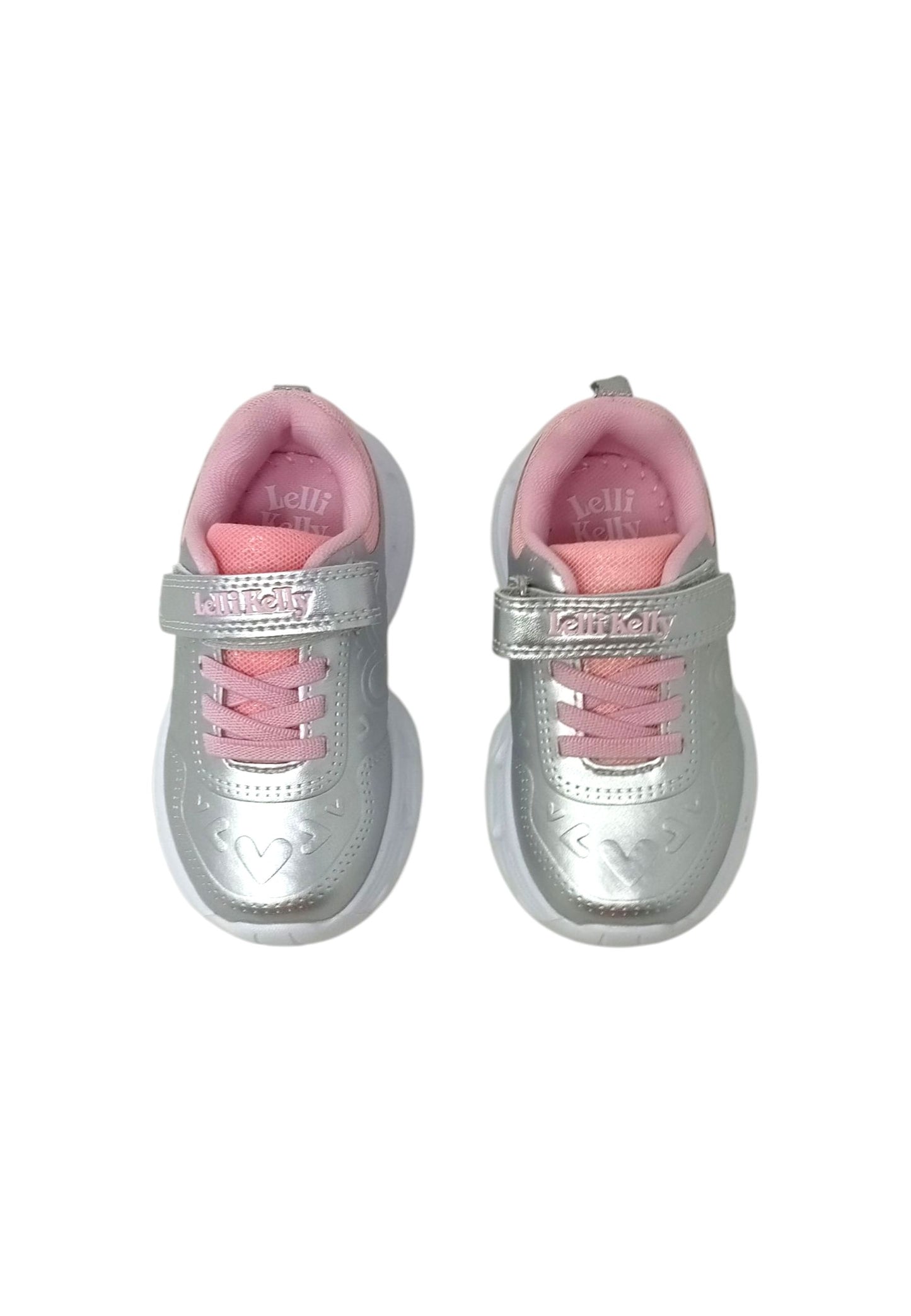 Sneakers luminose LELLI KELLY "MARIELLE" LKAL5263 ARGENTO Bambina