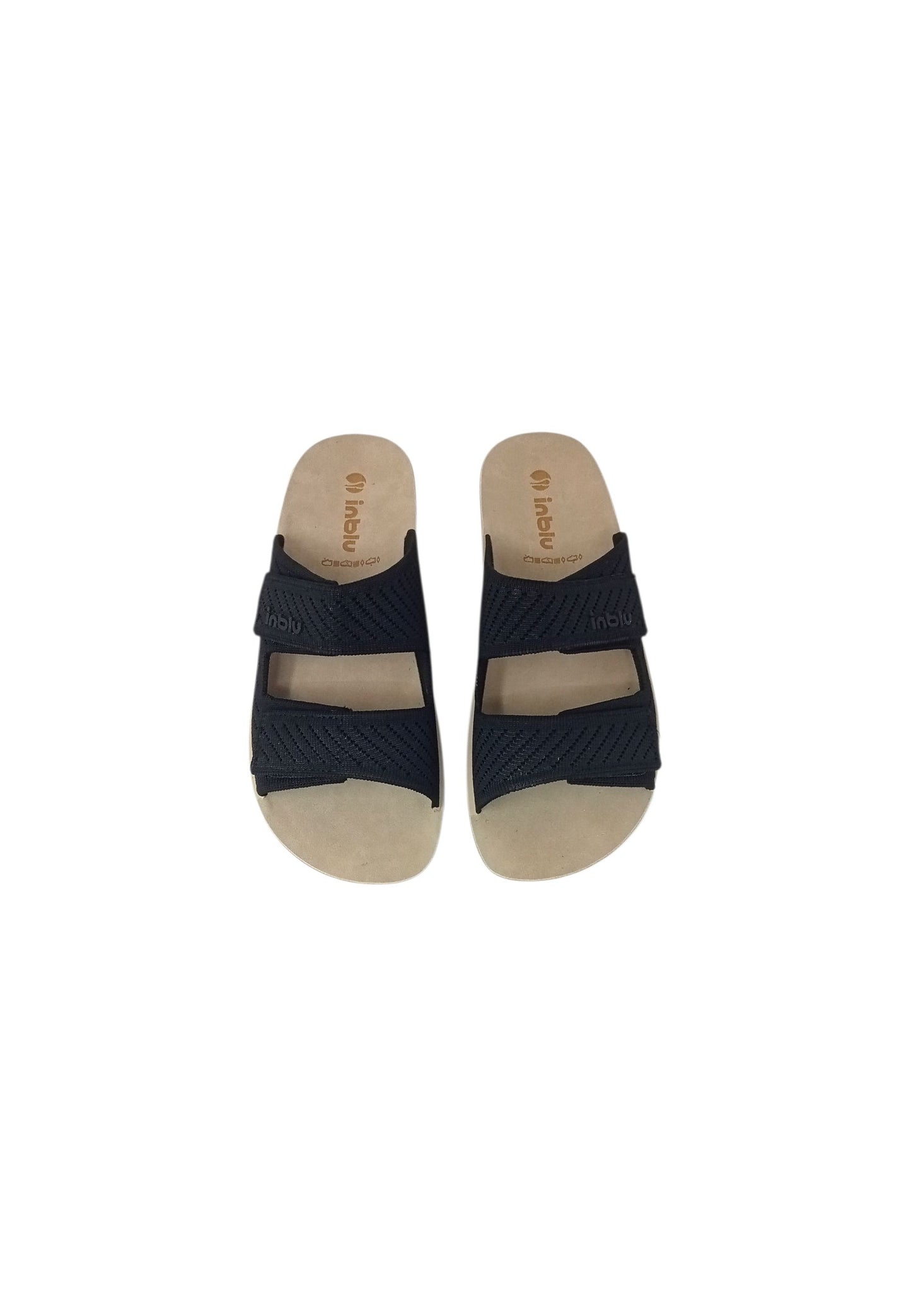 Ciabatta INBLU AG000015 NERO donna