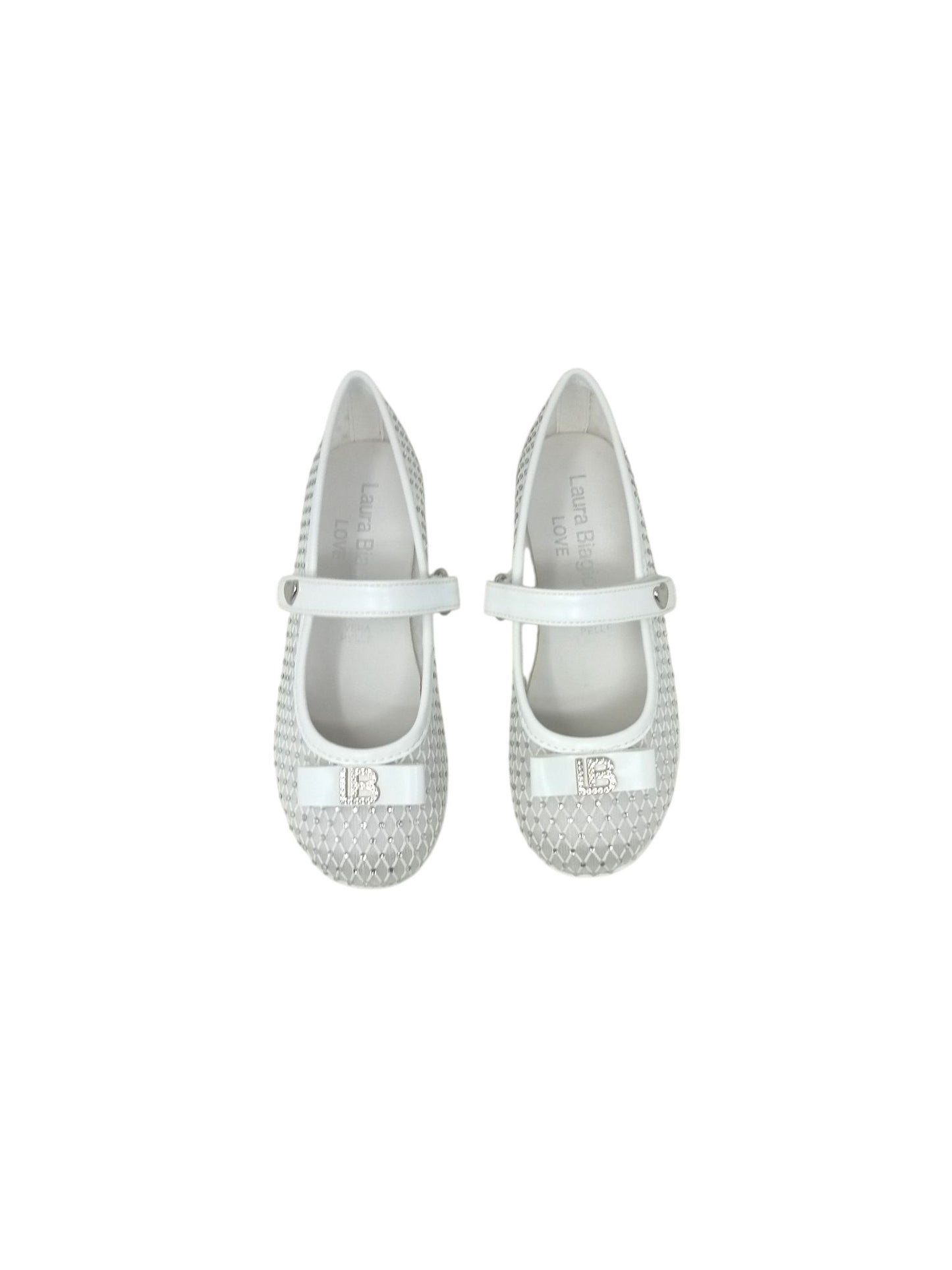 Ballerine LAURA BIAGIOTTI 9861 WHITE Bambina/Ragazza