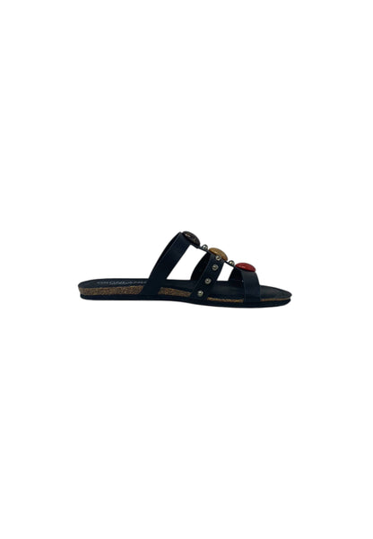 Sandalo ciabatta GRUNLAND SUVI CB1848-M7 NERO ragazza/donna