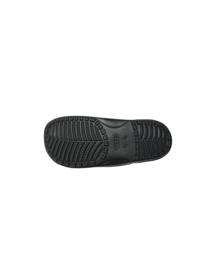 Pantofola doppia fascia CROCS 206761-001 BLACK UNISEX Taglia EU