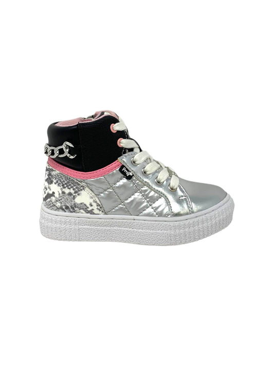 Sneakers da passeggio PRIMIGI 2967700 nero/argento bambina