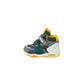 Sneakers luminose PRIMIGI 4953222 Grigio/Verde bambino