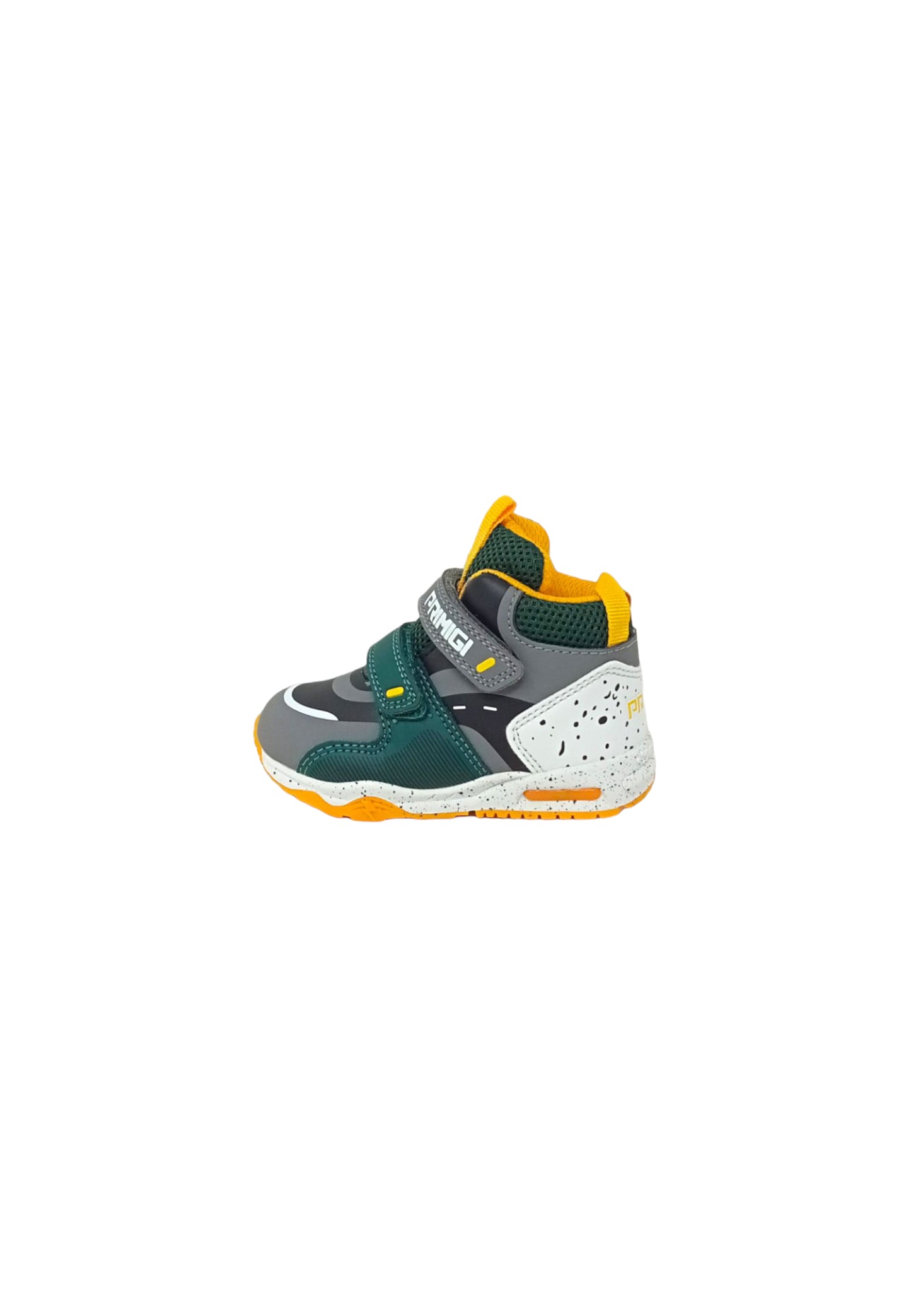 Sneakers luminose PRIMIGI 4953222 Grigio/Verde bambino