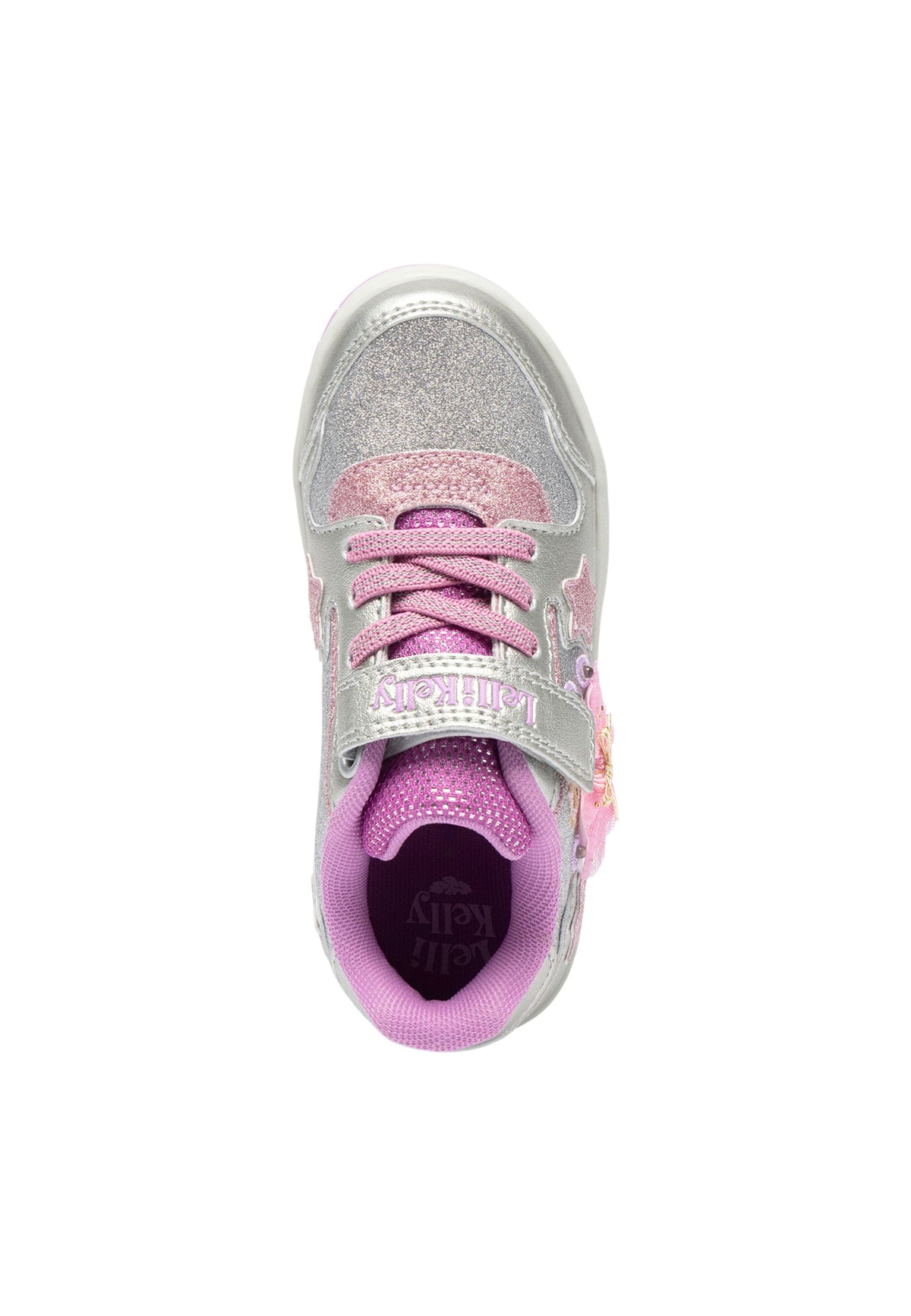 Sneakers Lelli Kelly "Mille stelle" LKAL5710 ARGENTO SCURO Bambina