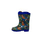 Stivali da pioggia SILVER Dinosauro S8020186S BLUE Bambino