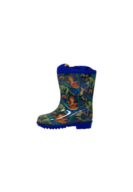 Stivali da pioggia SILVER Dinosauro S8020186S BLUE Bambino