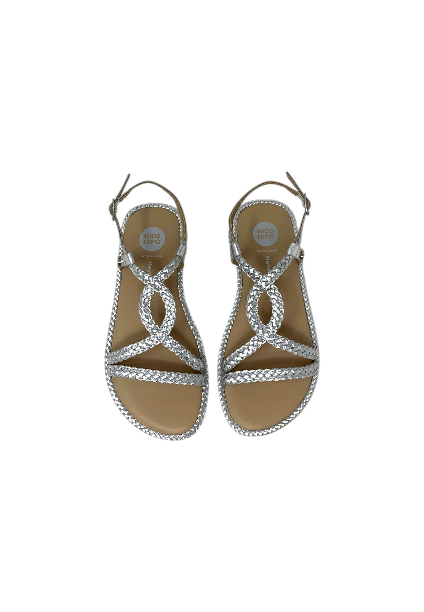 Sandali GIOSEPPO SUFFIELD 74806 SILVER bambina/ragazza