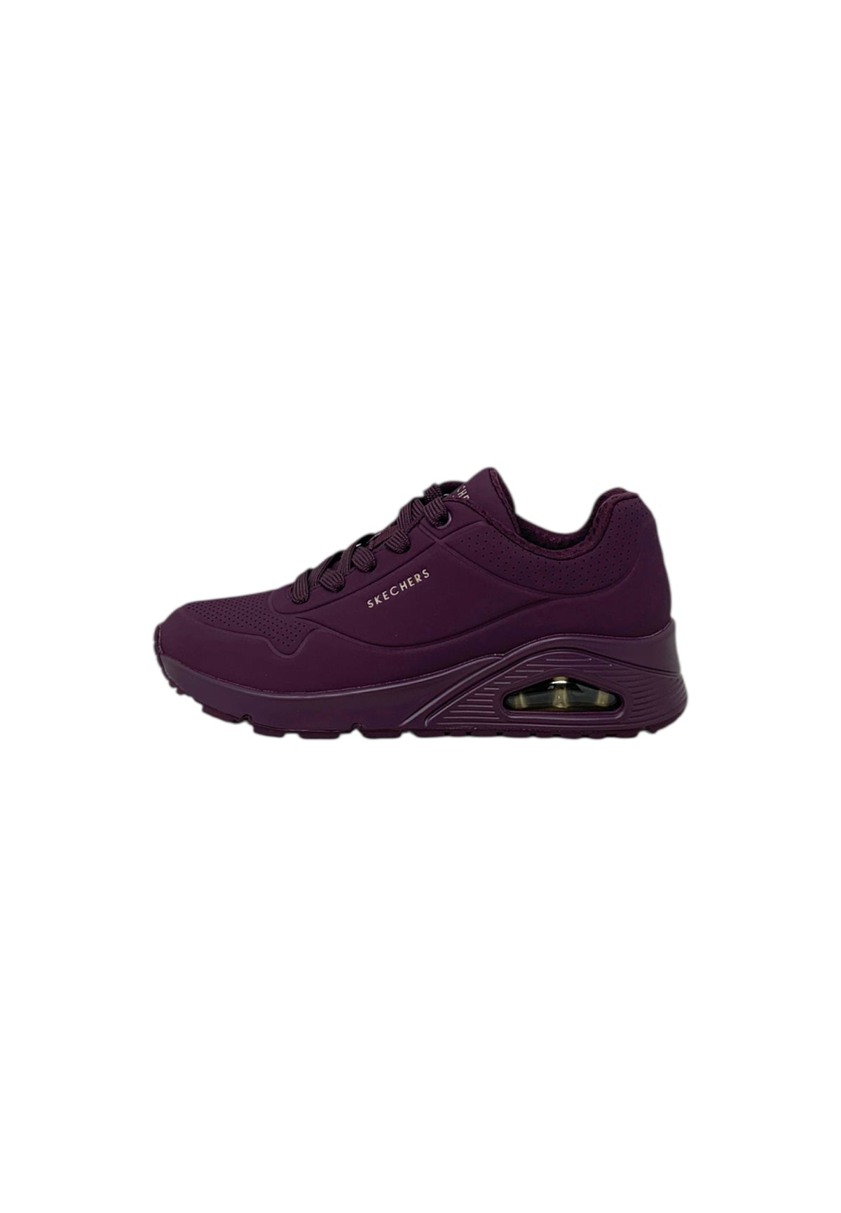 Sneakers SKECHERS Uno - Stand on Air 73690/WINE Donna