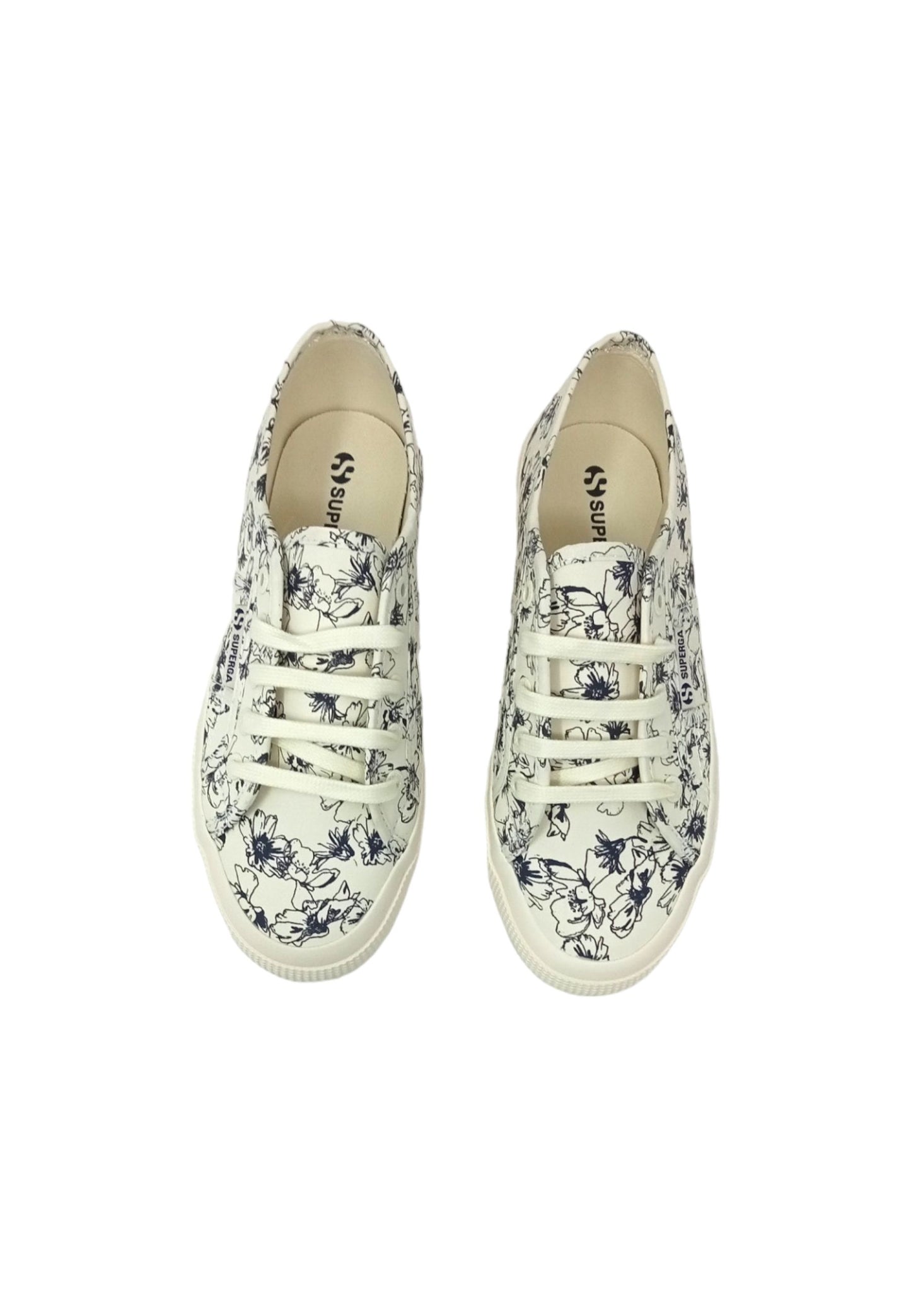 Sneaker SUPERGA 2750 SKETCHED FLOWERS S6122NW AE7 ragazza/donna