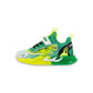 Sneakers luminose Bull Boys Jurassic Rex DNAL5117 VERDE Bambino