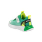Sneakers luminose Bull Boys Jurassic Rex DNAL5117 VERDE Bambino