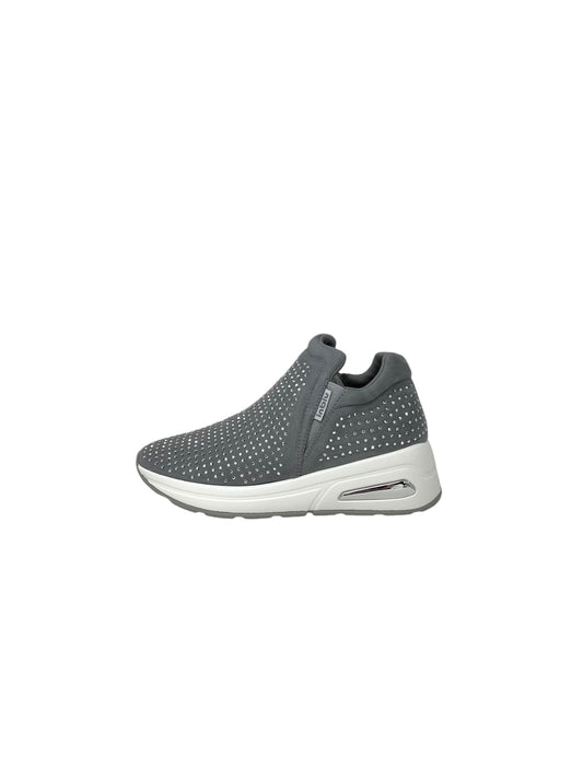 Sneakers InBlu IN000324 ARG argento donna