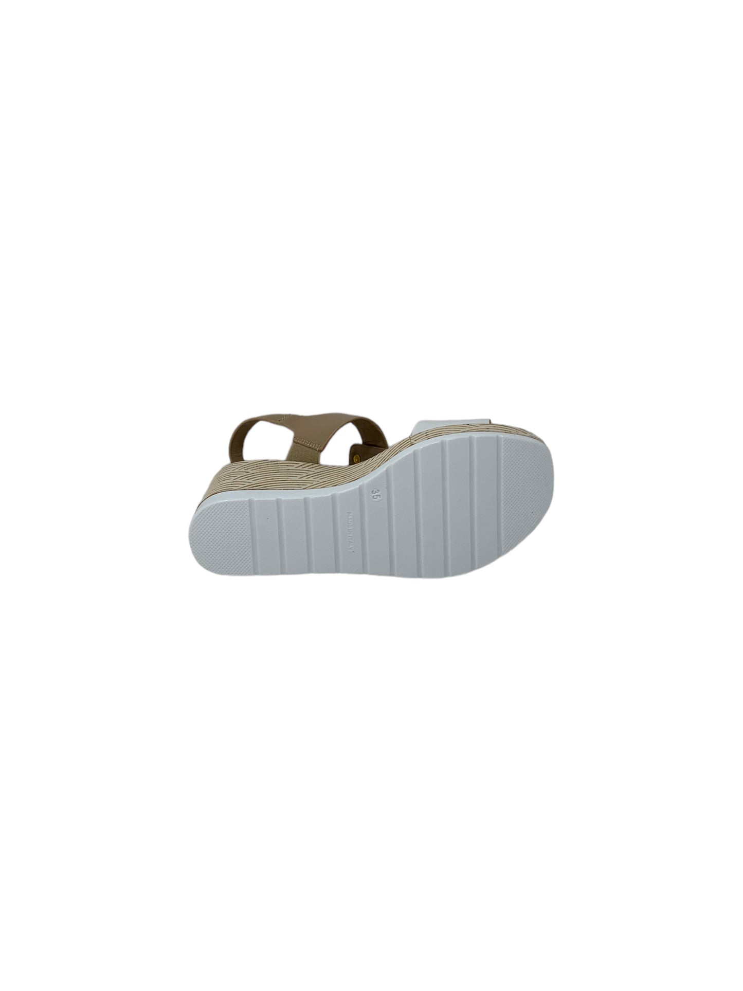 Sandalo con zeppa FASCINO DONNA 51263-E3 BIANCO BEIGE donna